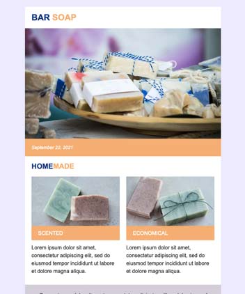 Bar Soap Newsletter